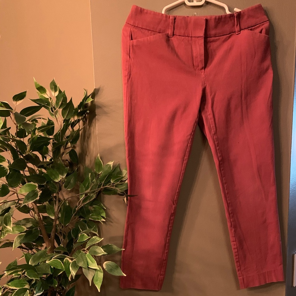Salmon Ankle Jeans